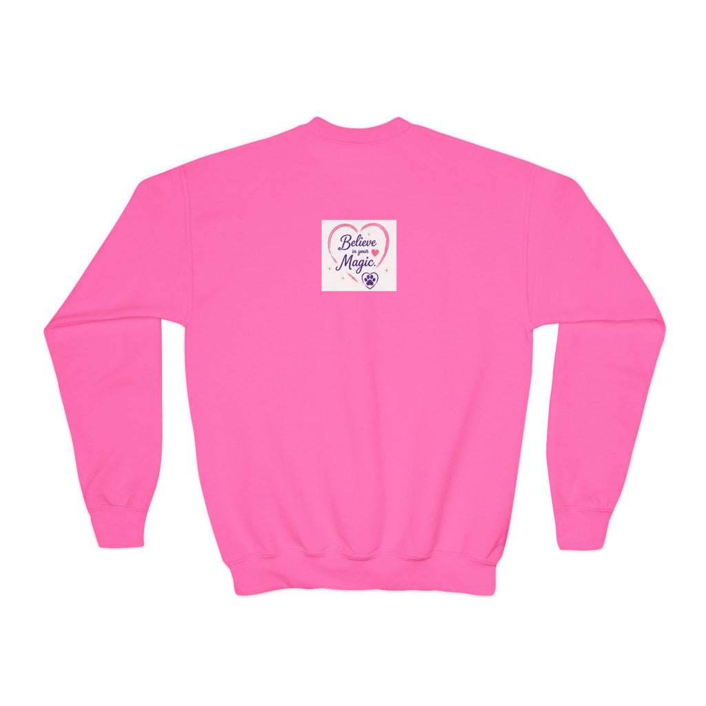 Youth Amore the Magical Mix Crewneck Sweatshirt | Character Logo