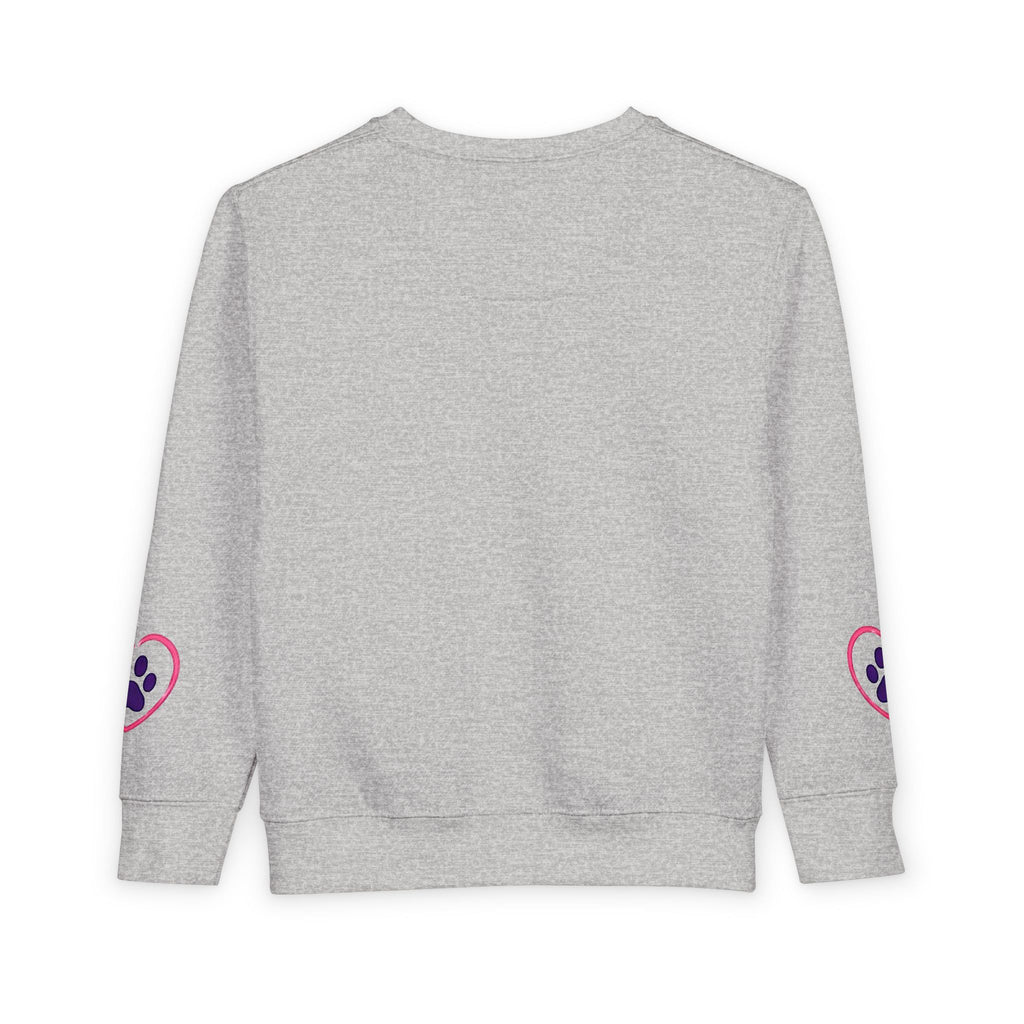 Toddler Amore the Magical Mix Sweatshirt Heart Puppy & paw print