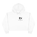 Adult Crop Hoodie Amore Valenti & Co Logo Dog Heart Silhouette