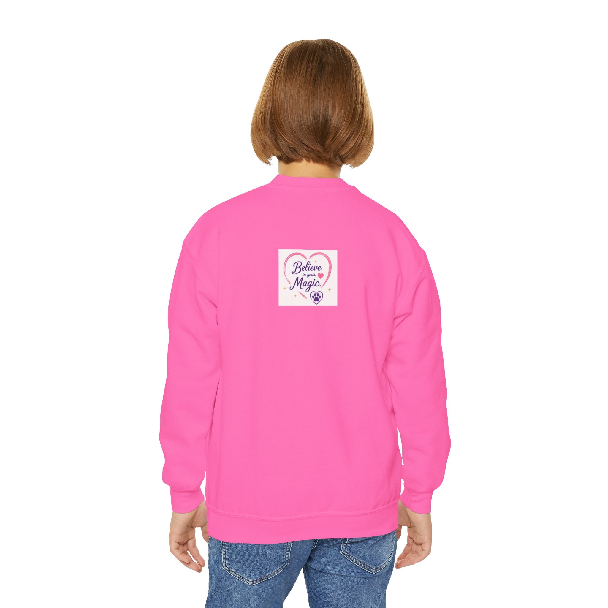 Youth Amore the Magical Mix Crewneck Sweatshirt | Character Logo
