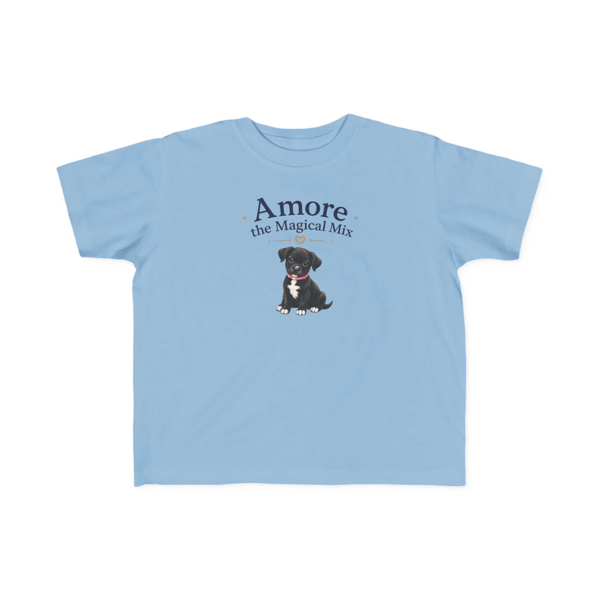 Toddler Amore the Magical Mix T-Shirt Puppy Heart Design