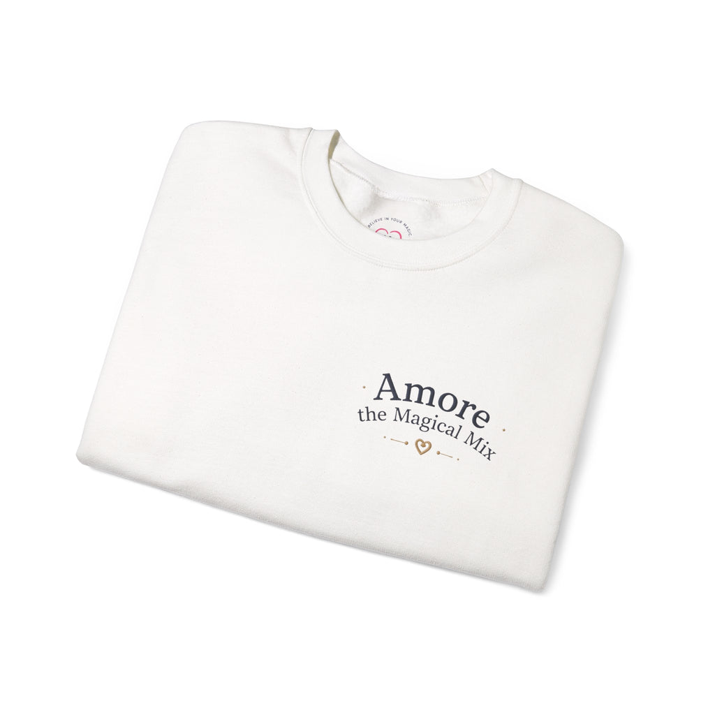 Adult Amore Magical Mix Crewneck Sweatshirt Heart Dreamer Design