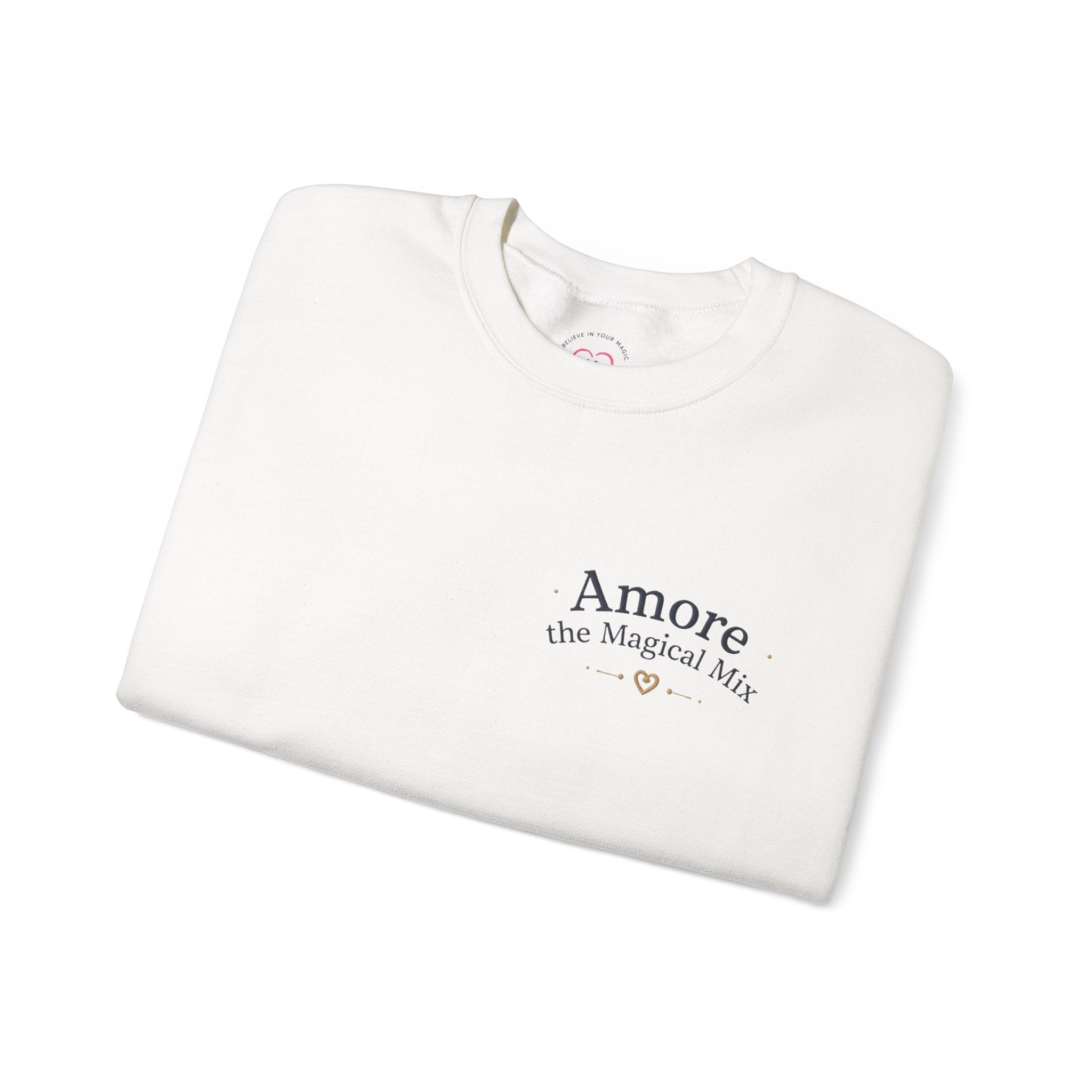 Adult Amore Magical Mix Crewneck Sweatshirt Heart Dreamer Design