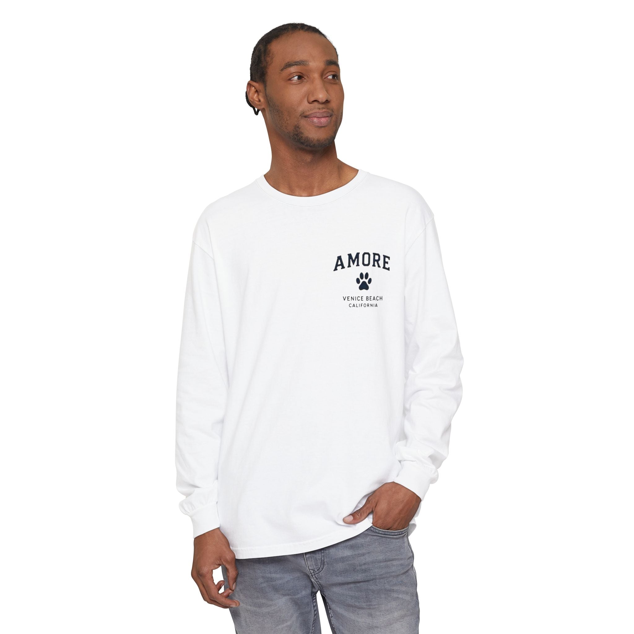 Adult Amore Venice Beach Long Sleeve Tee | Streetwear Graphic