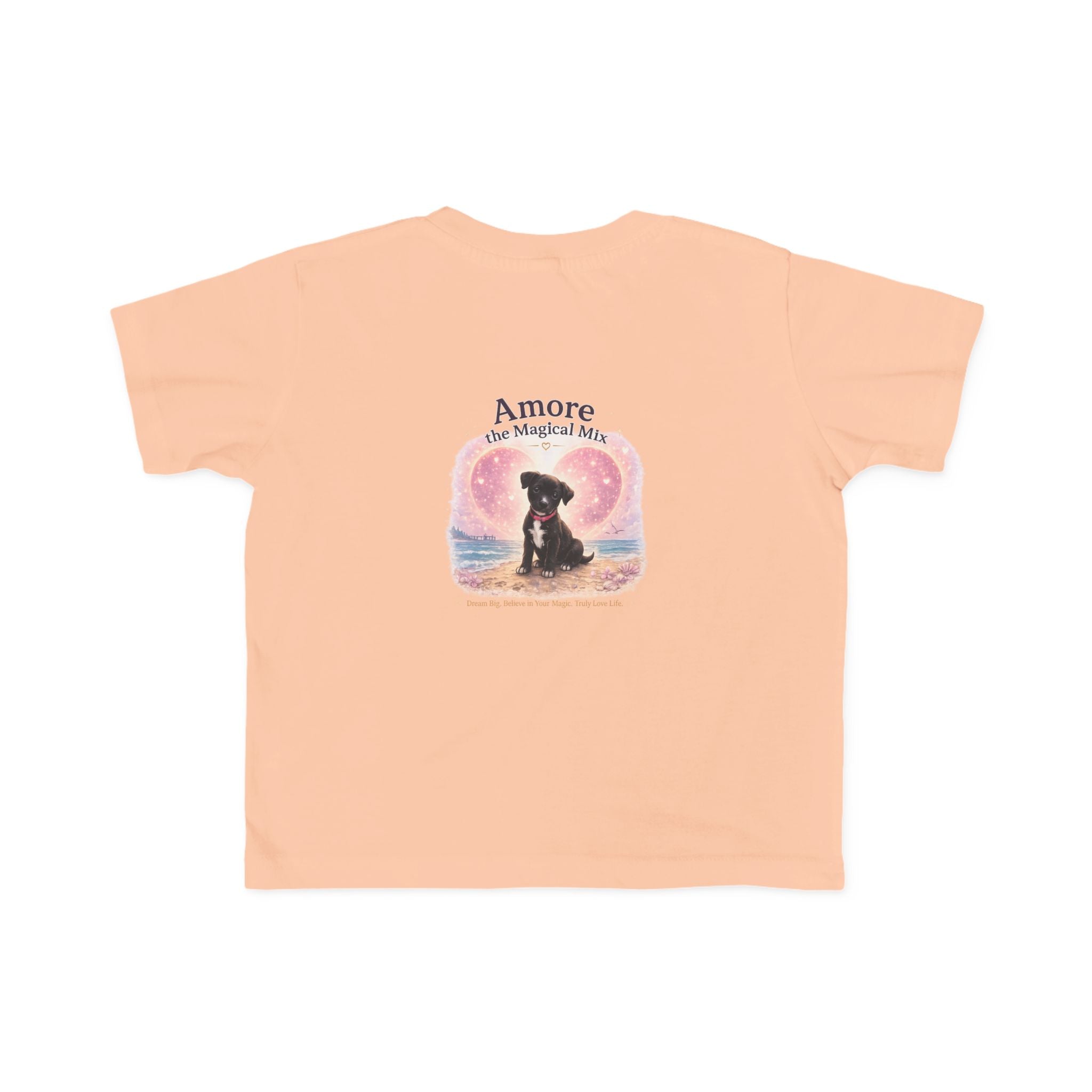 Toddler Amore the Magical Mix T-Shirt Puppy Heart Design