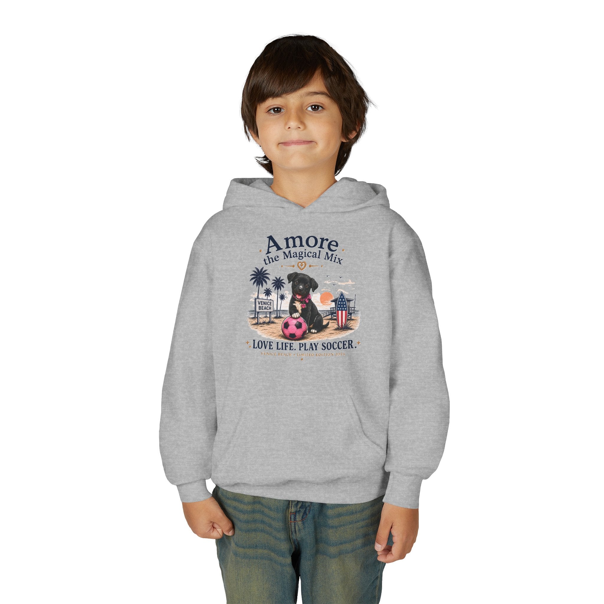 Youth Soccer Cup 2026 Venice Beach "Amore the Magical Mix" Hoodie