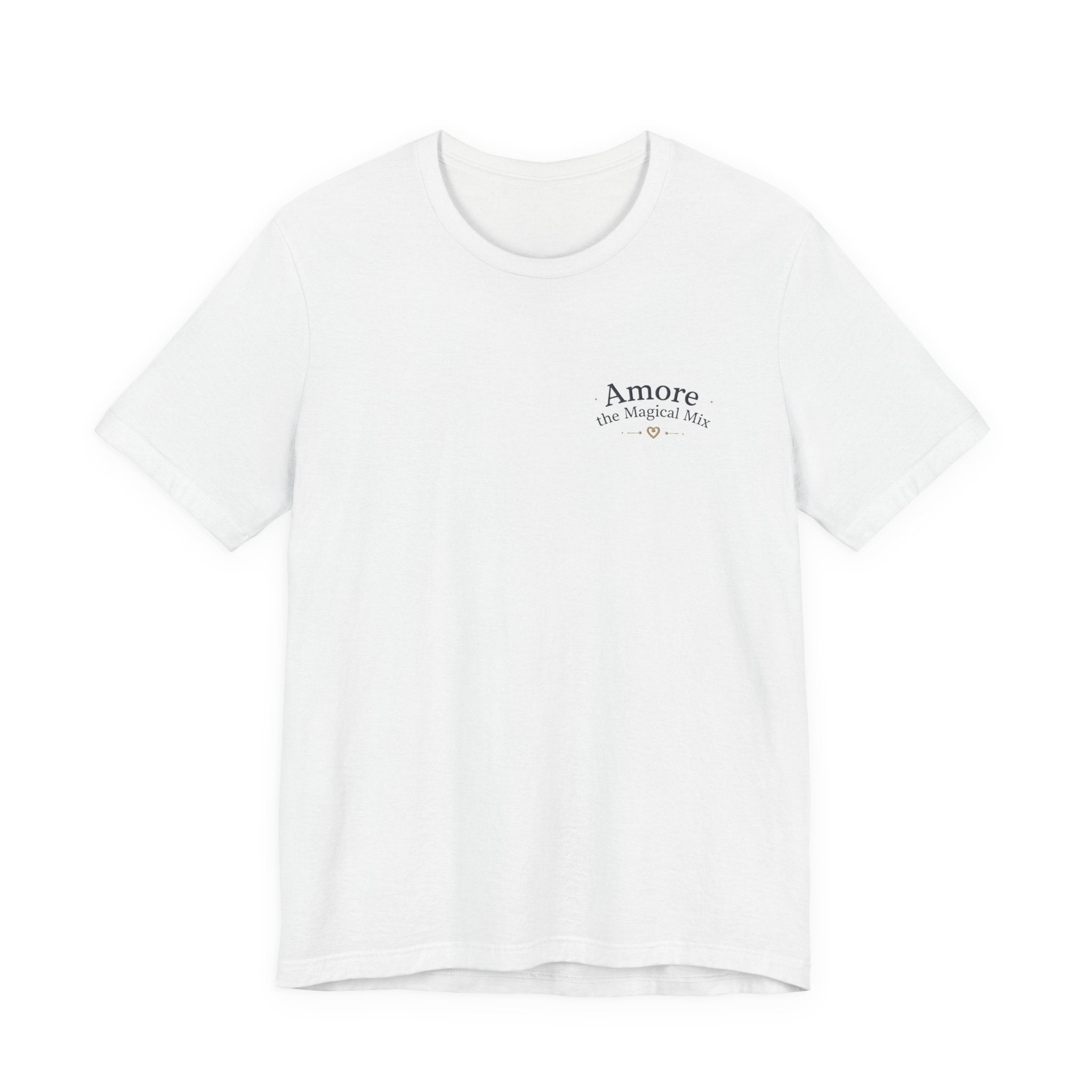 Adult T-Shirt Amore the Magical Mix Signature & Character Logos