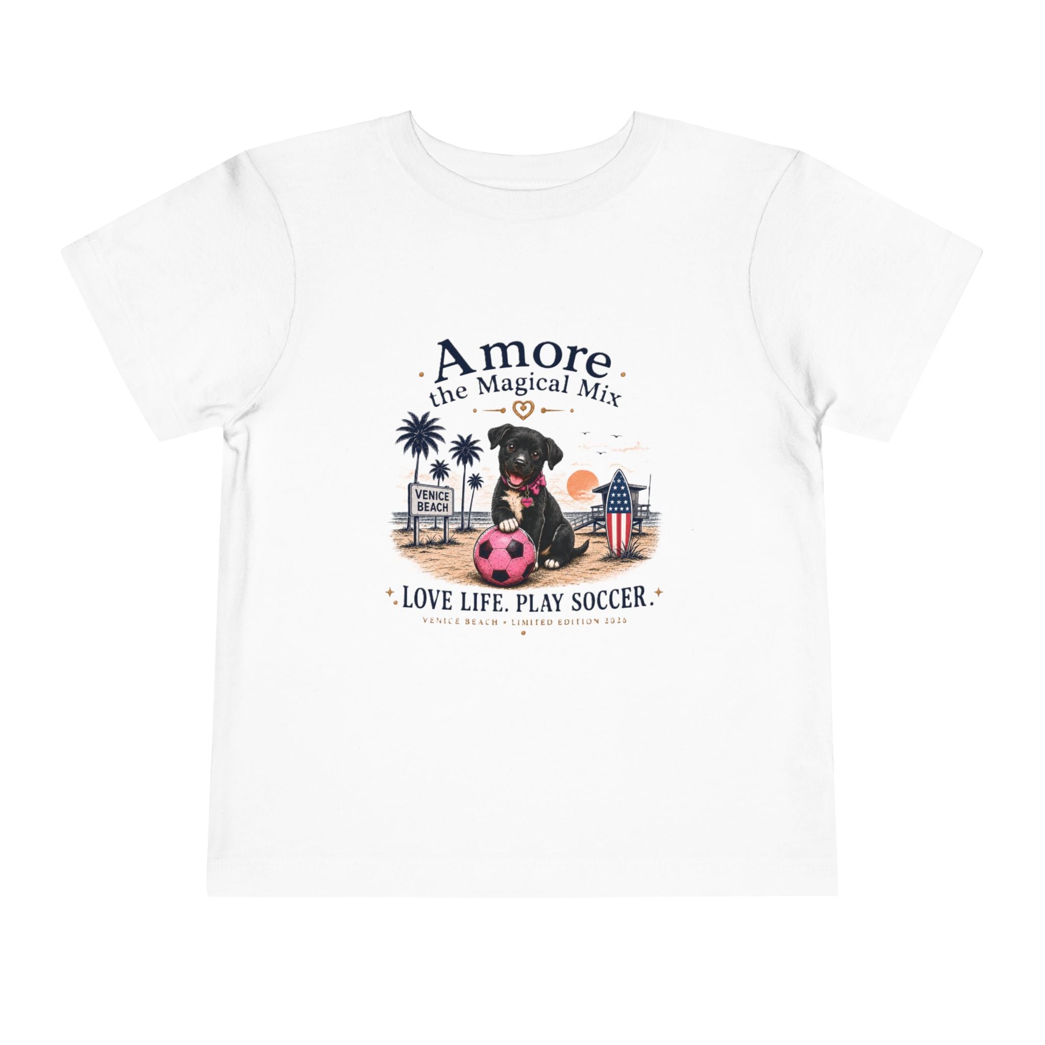 Toddler Soccer Cup 2026 Venice Beach "Amore the Magical Mix" Tee